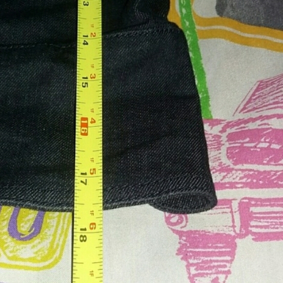 House of Dereon Vintage Denim Blue Jean Rhinestone Jacket Beyonce - Picture 3 of 4